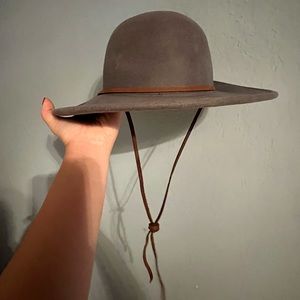 Brixton 100% wool Tiller hat - size S